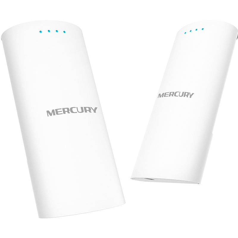 水星(MERCURY) 戶外無線網(wǎng)橋室外AP電梯監(jiān)控5g無線wifi發(fā)射對(duì)點(diǎn)橋接 MWB505S套裝( 百兆網(wǎng)口版)